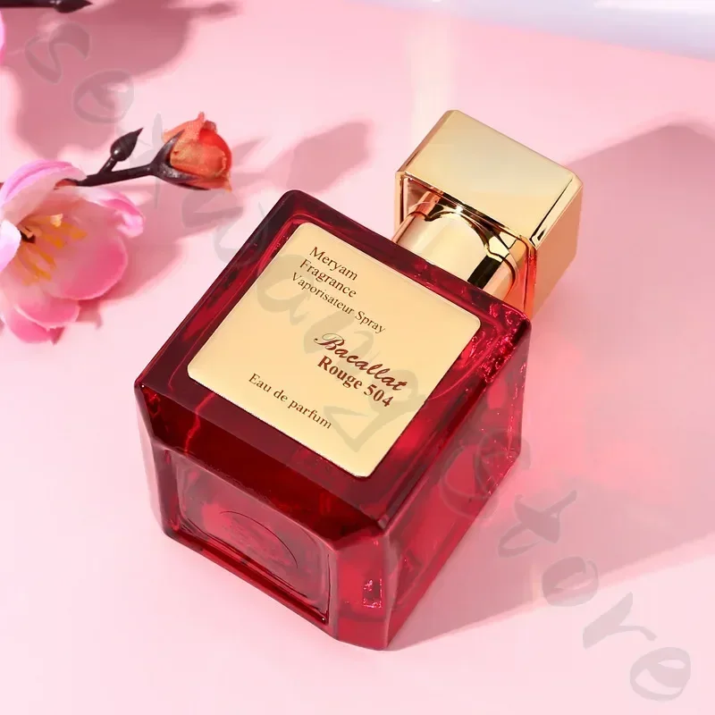 Red Baccarat Lady Sweet Perfume Rose agarwood Lasting Fragrance Holiday Gift Perfume 70ML