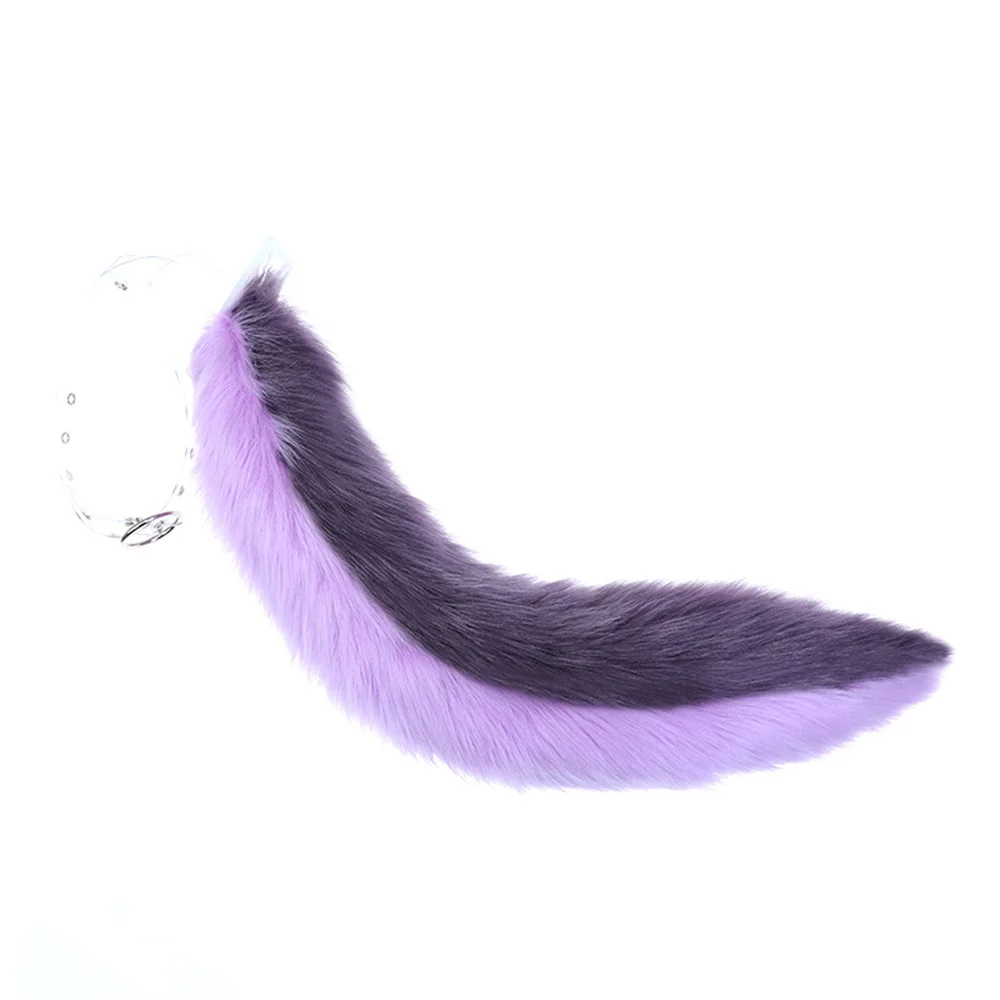 3 Colors Anime COS Cat Fox Tails Plush Cosplay Costumes Dog Furry Tail Role Play Party Performance Props Fursuit Tail for Women