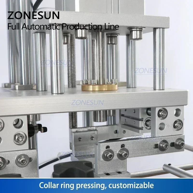 ZONESUN ZS-FAL180X1 Etichettatrice automatica per tappatura e riempimento sottovuoto Linea di produzione Piegatrice per bottiglie di profumo
