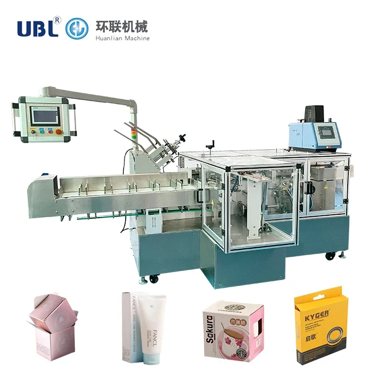 UBL Full Automatic Unpacking Folding Carton Machine Box Packing Machine