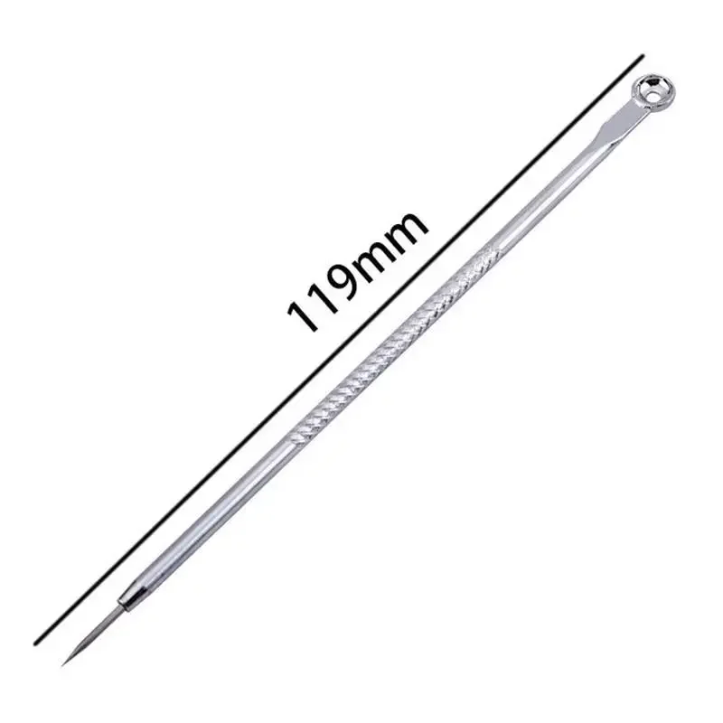 Stainless Steel Acne Removal Needle Pimple  Comedone  Treatment Extractor Face Care Tool