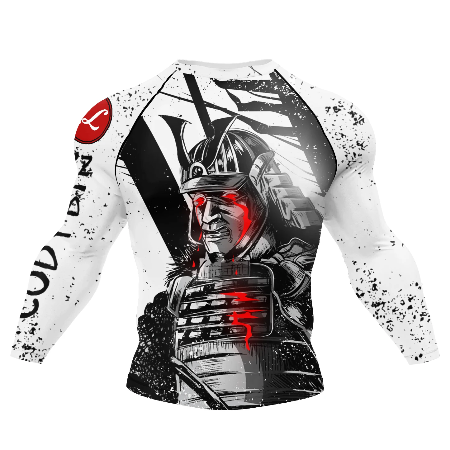 Cody Lundin Jiu Jitsu Long Sleeve Rash Guard Gym Compression Shirt for Men Bjj Gi Muay Thai Shirt MMA No Gi Askari Fight Wear