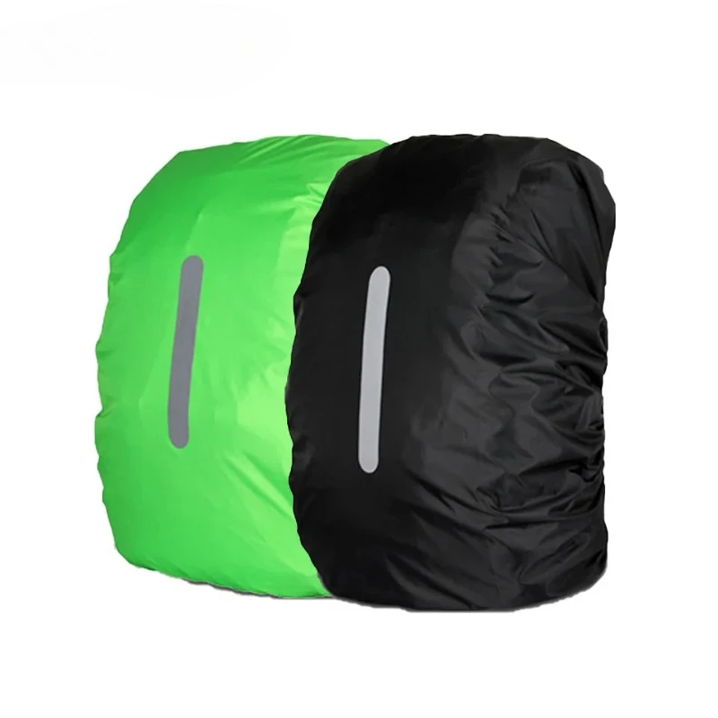 20L-80L Backpack Rain Cover Mountain Climbing Reflective Outdoor Waterproof Bag Camping Hiking Bag Dust Cover Woman Men