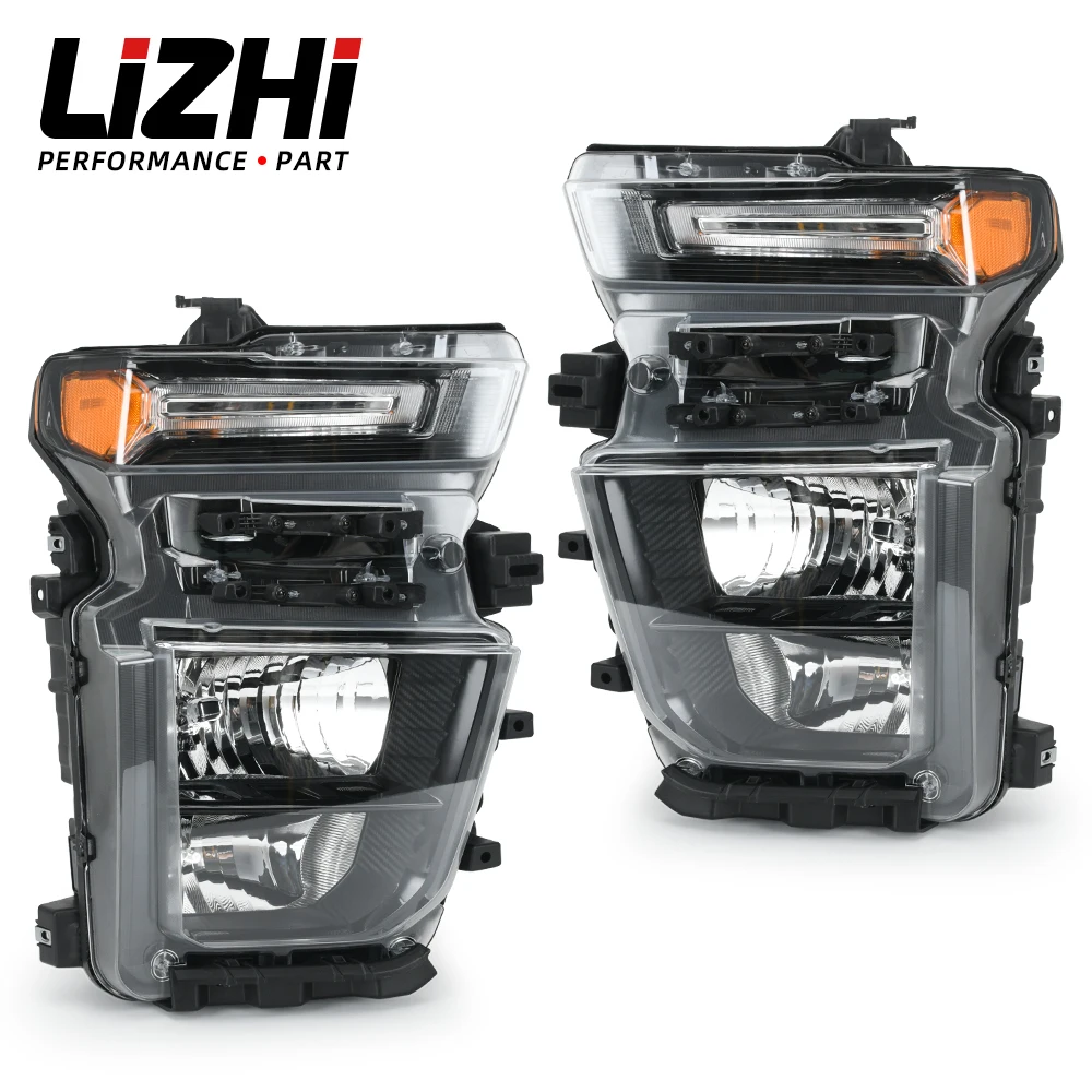 For 2020-2023 Chevy Silverado 2500HD 3500HD Left Driver / Right Passenger Halogen Headlight Headlamp 84738617 GM2503504