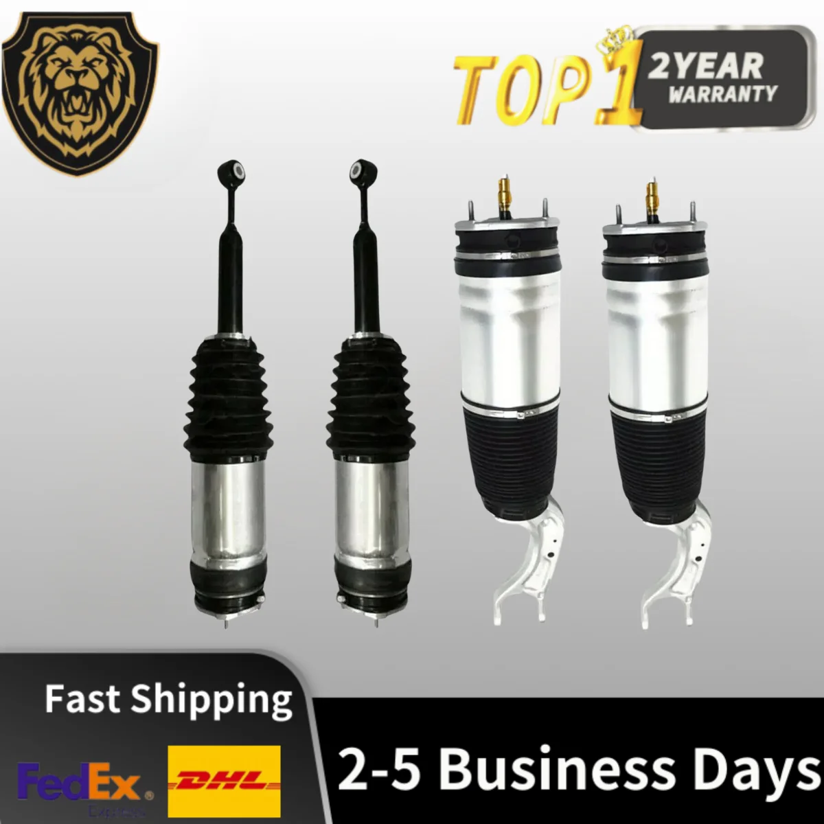 

Front & Rear Air Suspension Struts Fit Tesla Model X 75D P90D P100D 102736100E