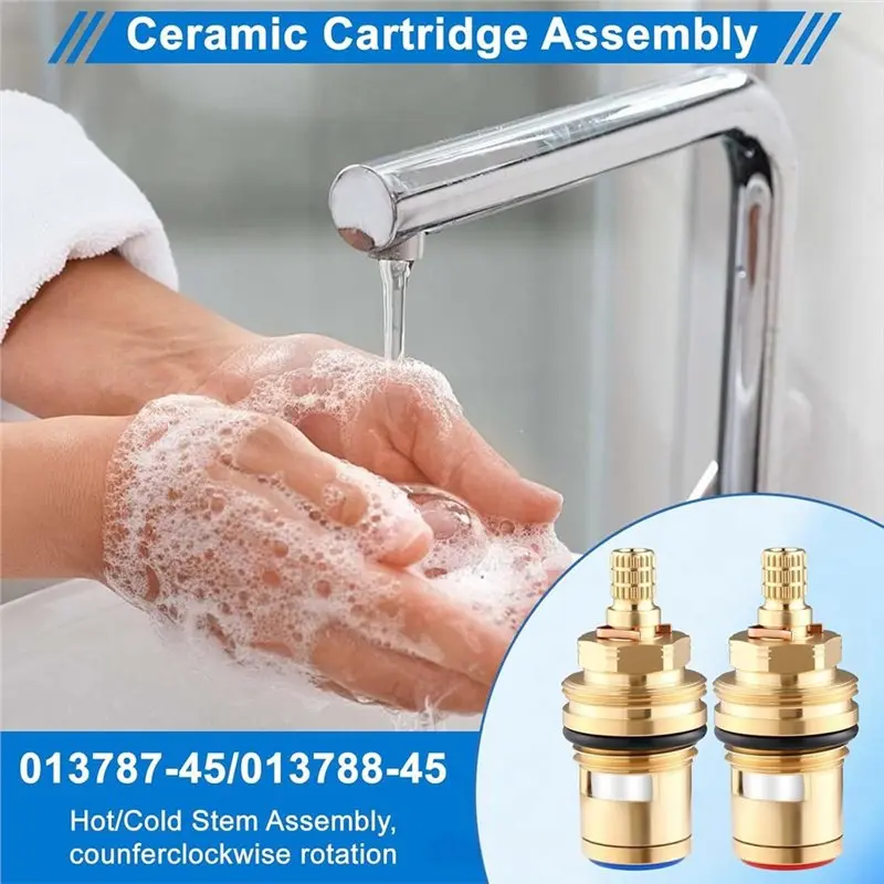 N96R 013787-45 Hot Cartridge Hot & Cold Faucet Cartridge Faucet Cartridge Parts