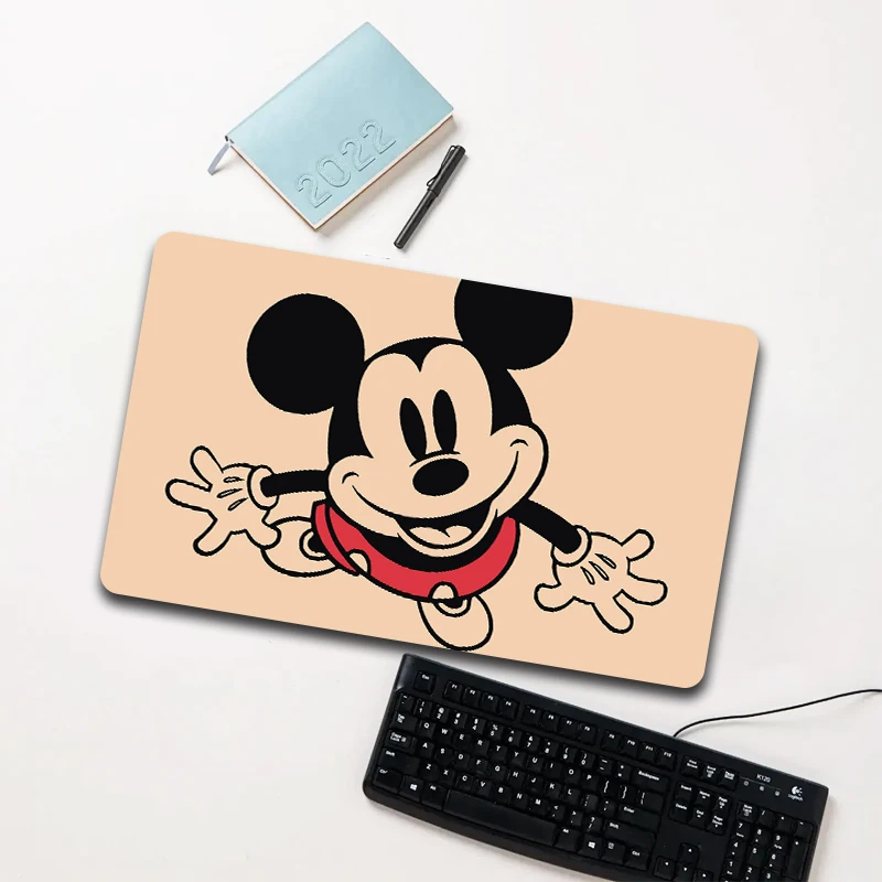 

Disney Light Brown Mickey Mouse Mouse Pad Large Non-slip Waterproof Desk Mat for Computer Laptop