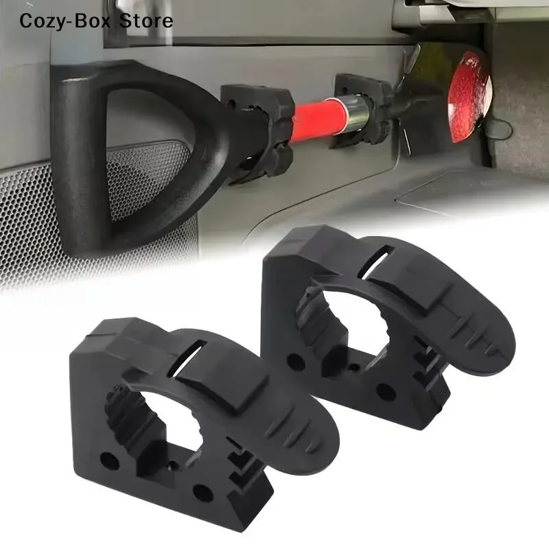 [ZY]2Pcs Quick Fist Clamp Equipment Rubber Clamp For Mounting Tools Ideal For Offroad Vehicles, ATV, UTV, Truck Part Accessories