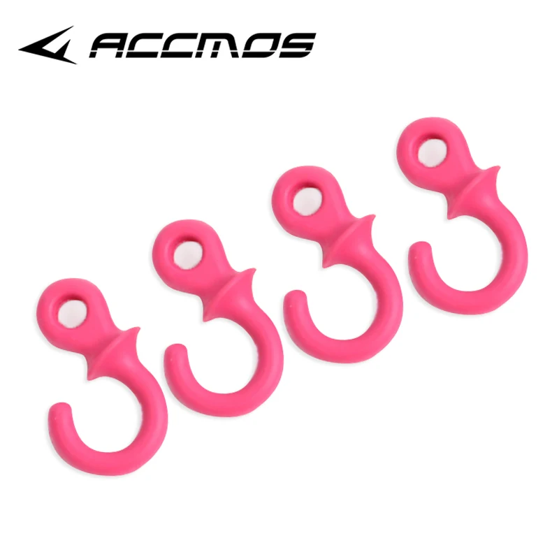 4 stücke Verbindung Bogen String Stabilisator Dämpfer Affe Schwanz Gummi Stabilisator Vibration Dämpfer Bogenschießen Jagd Zubehör – Detail 9