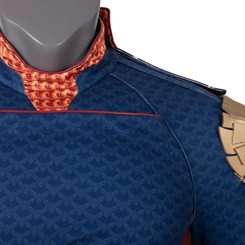 Homelander Zentai Pak Cosplay De Jongens Cosplay Kostuum Man Halloween Battle Pak Outfit Met Jumpsuit Zentai Armor Laarzen