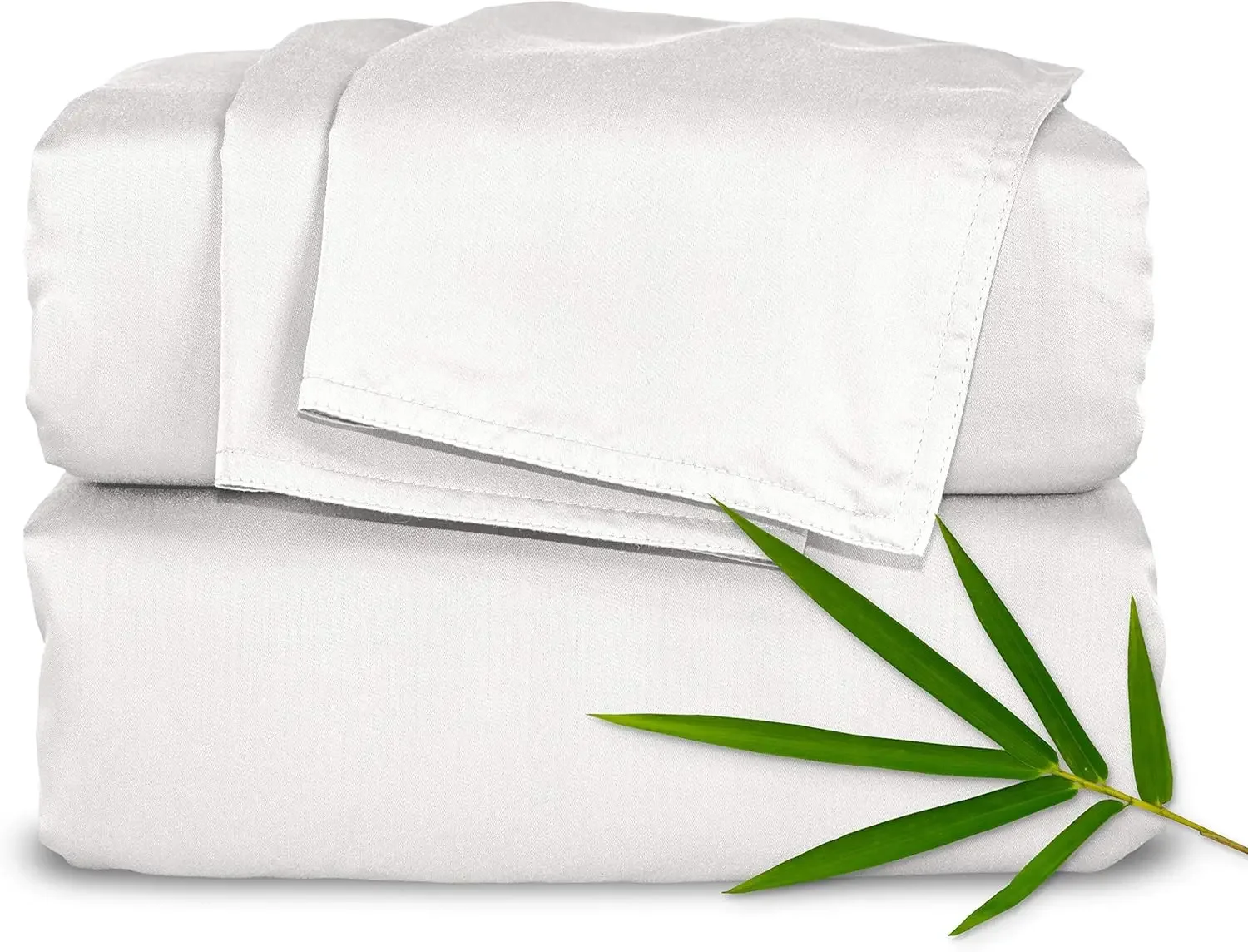 King Sheets by Pure Bamboo, Genuine 100% Organic Viscose Derived from Bamboo Bed Sheet Set, Luxuriously Soft & Cooling, Double