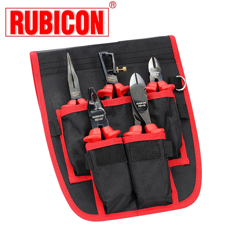 RUBICON 1000V Insulated Wiring Pliers / Diagonal Cutting Pliers / Sharp Nose Pliers / Wire Strippers / Combination Sets