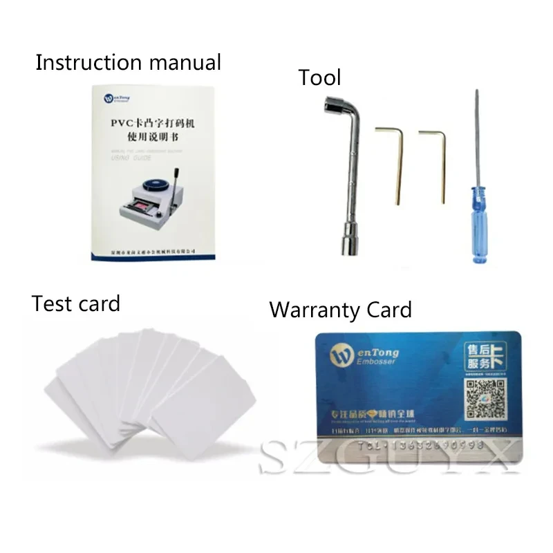 Pvc Card Emboss Machine Manual VIP Card embossing Code Printer Business Card Embossing Machine Membership Card Typewriter