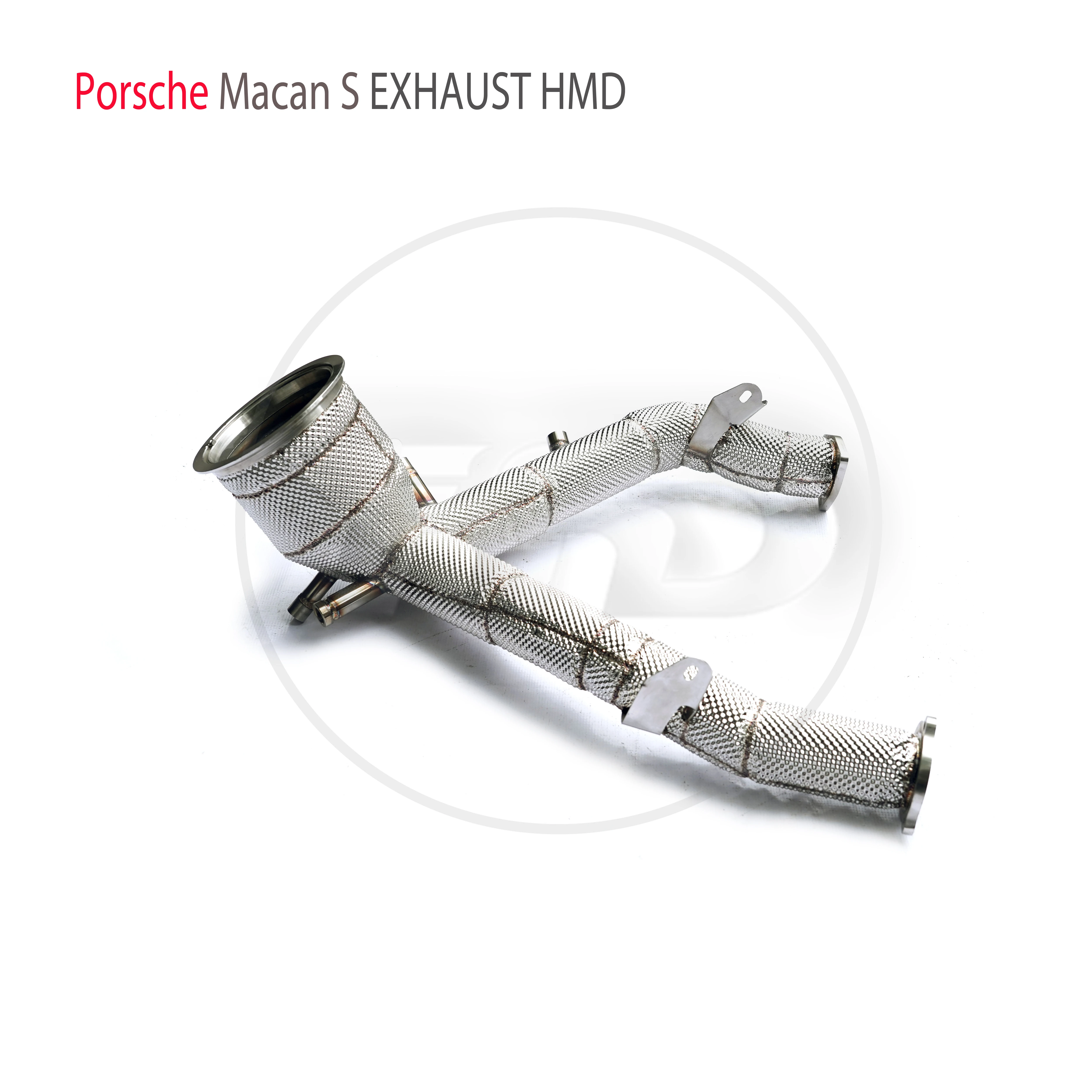 HMD Car Accessories Exhaust System High Flow Performance Downpipe for Porsche Macan S With Catalytic Coverter Headers