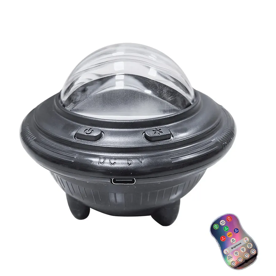 RGB LED Northern Lights Starry Sky Projection Light Night Dreamy DJ Disco 18 Color Party Gift Christmas Atmosphere Lamp F20D3