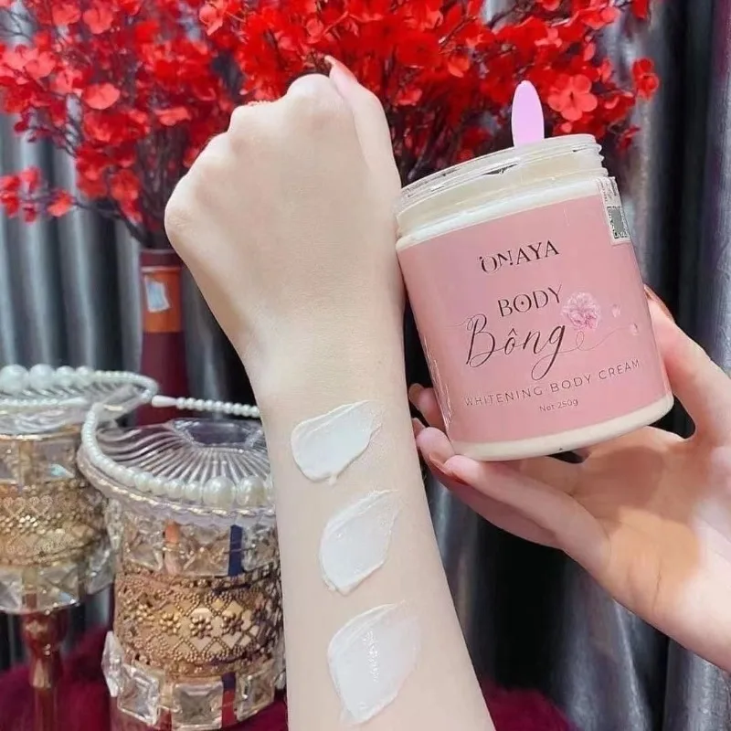kem Body bong trang manh. - Glowing Body Cream Vitamin C Brightening Moisturizer Lightweight Hydrating Lotion