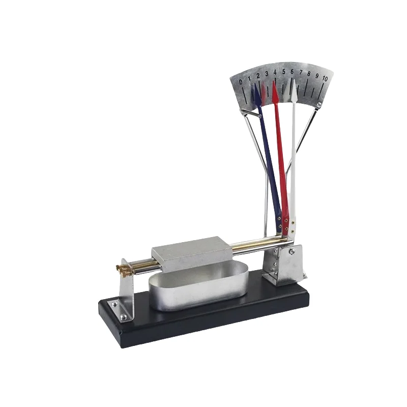 Metal linear expansion demonstrator thermal expansion cold contraction principle demonstrator 22206 junior high school physics