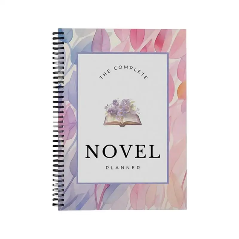 Planificador de escritura novedoso A5, planificador de escritura diario para autores, programa de ficción, libro de trabajo estructurado, productividad y tareas sin fecha