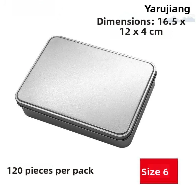 Portable Aluminum Alloy Storage Box Rectangular Thickened Travel Subpackage Tea Leaf Sealed Moisture Proof Storage Case