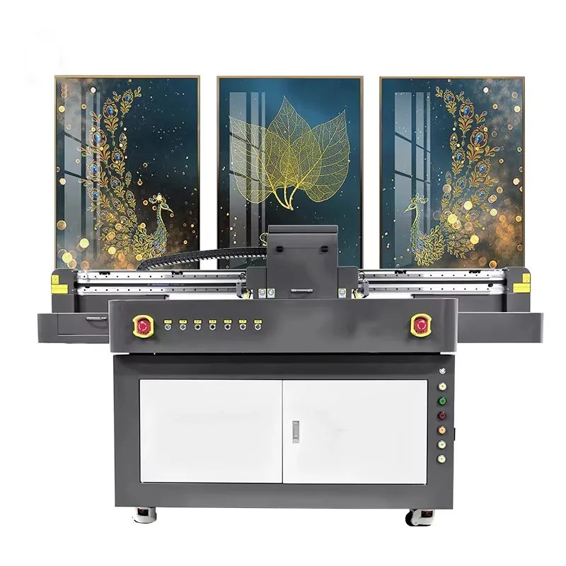 Flatbed Ink Printer Fully Automatic UV Printer Machine 1316 Embossed Effect UV Printer Flatbed with Visual Positioning