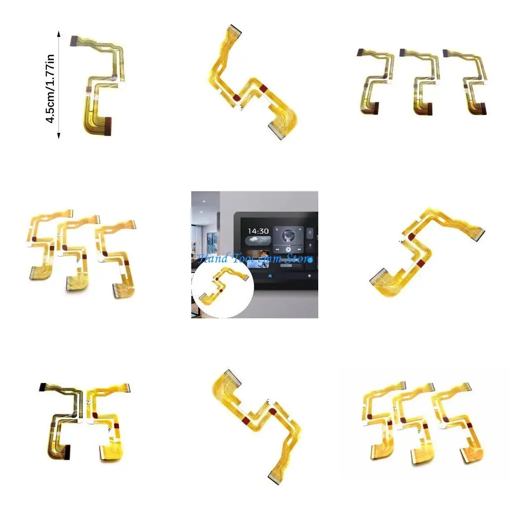 

H37F Enhances Images LCD Flexible Cable -CX100 For Video Cameras Reduced Distortion