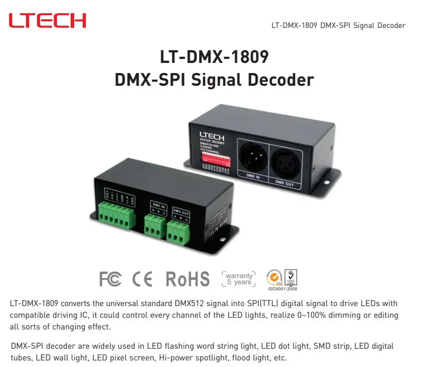 convertisseur-dmx512-vers-spi-ltech-decodeur-de-signal-prend-en-charge-ws2811-ws2812-ucs1903-1912-tm1803-tm1804-tm1809-ic