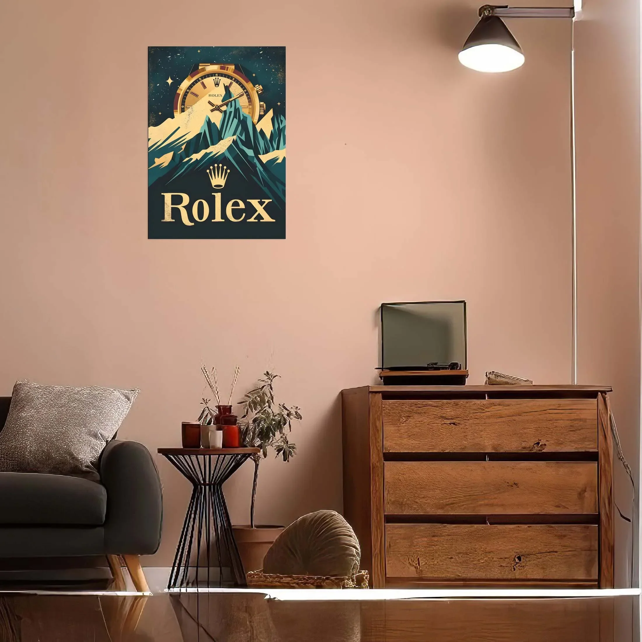 Rolexs Tinplate Sign Classic Watches Poster Retro Metal Sign Plaque for Wall Art Decoration Room Decor Men Home Decor Items Man