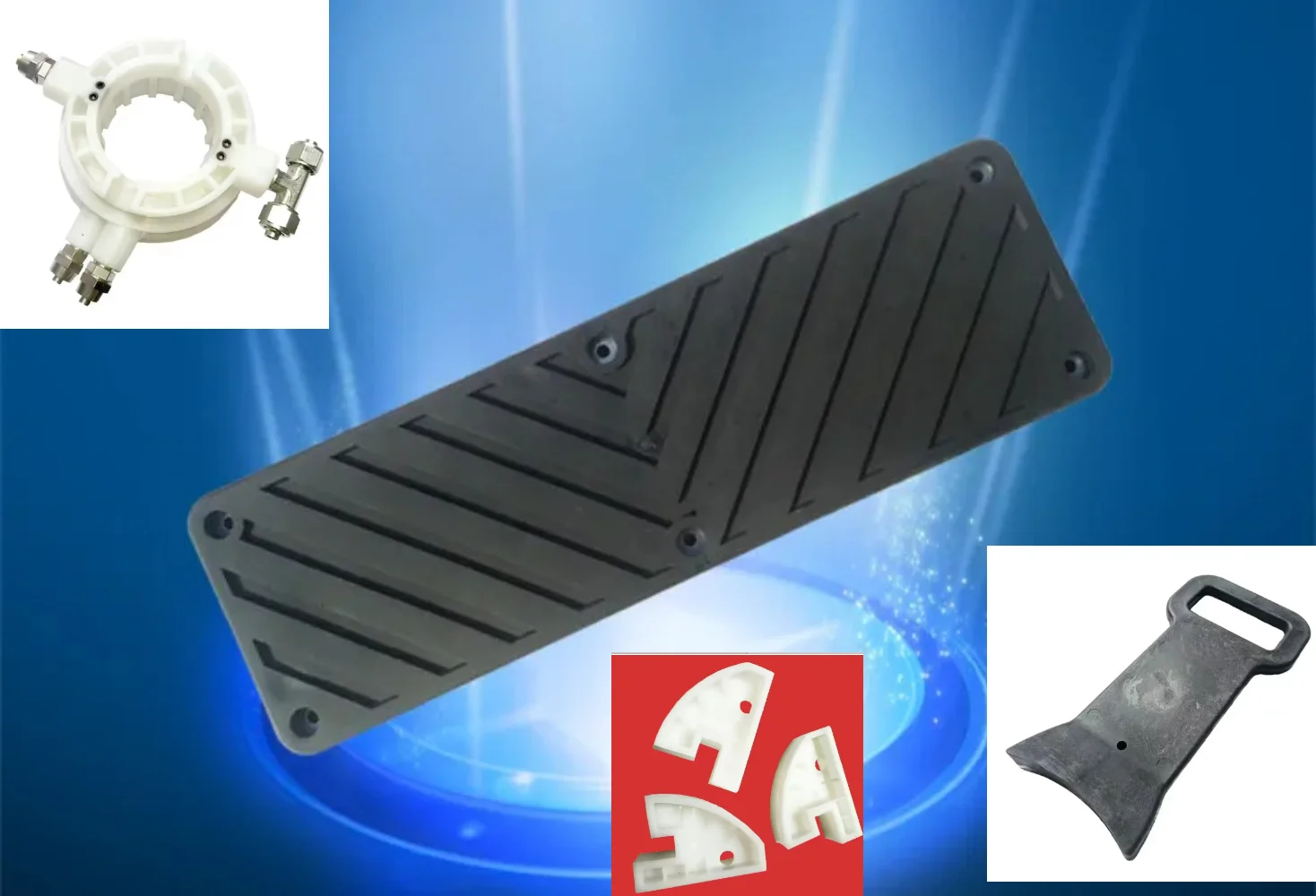 

1PCS FOR Tire machine parts Tyre accessories shovel upscale thick rectangular rubber tire rubber pad thickness wholesale,