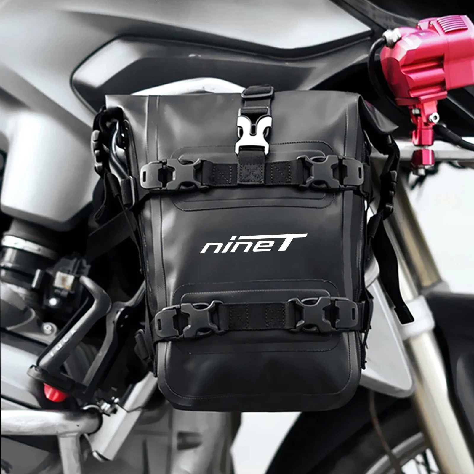 For BMW R NINE T R9T Pure Urban Scrambler Rninet R nineT Motorcycle Bumpers Bag Waterproof 8L Side Frame Crash Bar High quality