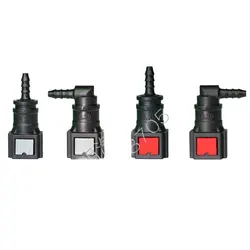 6.3 ID3 ID4 ID8 Motorcycle Electronic Fuel Injection Hose Fuel Pipe Joint Jet Tube Car Urea Female Connector 1pc