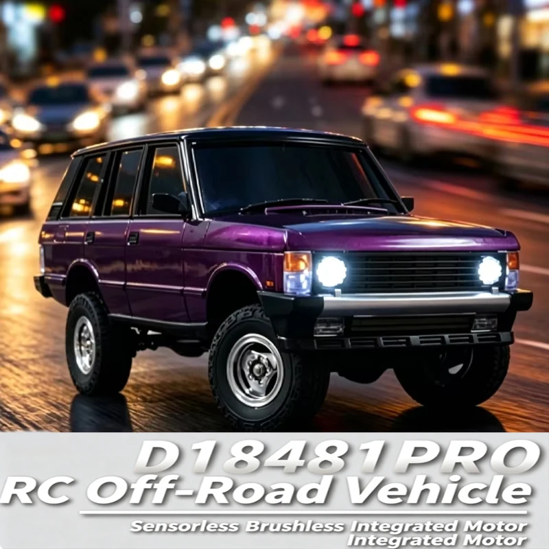 

LDRC 1:18 LD18401PRO Rc Car Brushless 4WD 2.4G LD18401 PRO Range Rover Simulation High Speed Climbing Off-road Vehicle Toy Gift
