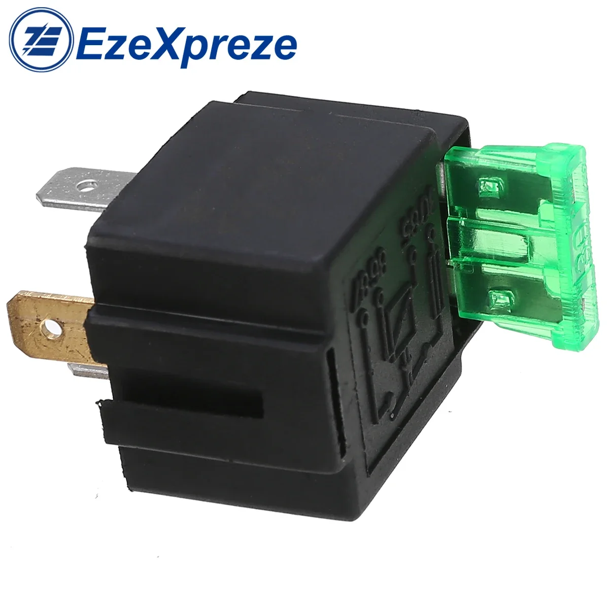 1set JD1912 Car Auto Automotive SOLENOID Relay 12V/24V 30A RY28 Normally Open Contact 4Pins Practical with Fuse Universal