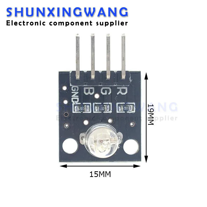 5pcs 4pin RGB Module KY-016 Three Colors 3 Color RGB LED Sensor Module for Arduino DIY Starter Kit KY016