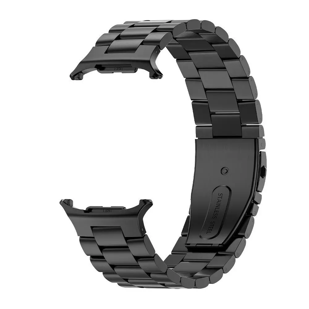 Samsung Galaxy Watch8 / Watch8 Classic用 スリービーズ ステンレススチール製時計バンド
