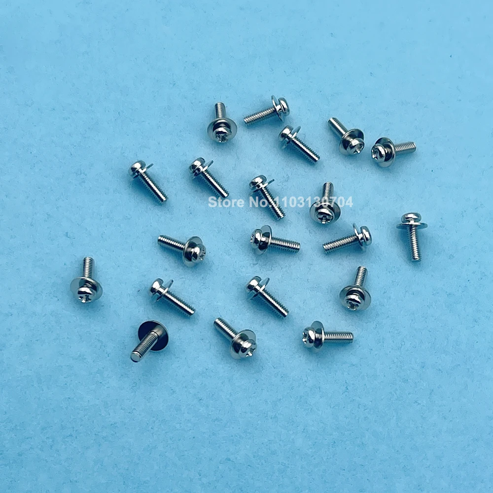 10PCS Roland Printhead DX4 Nozzle Screw For Epson DX4 DX7 Head Holder Adapter Screws Frame 31089121AS Screw Set Pan M2.3 * 8