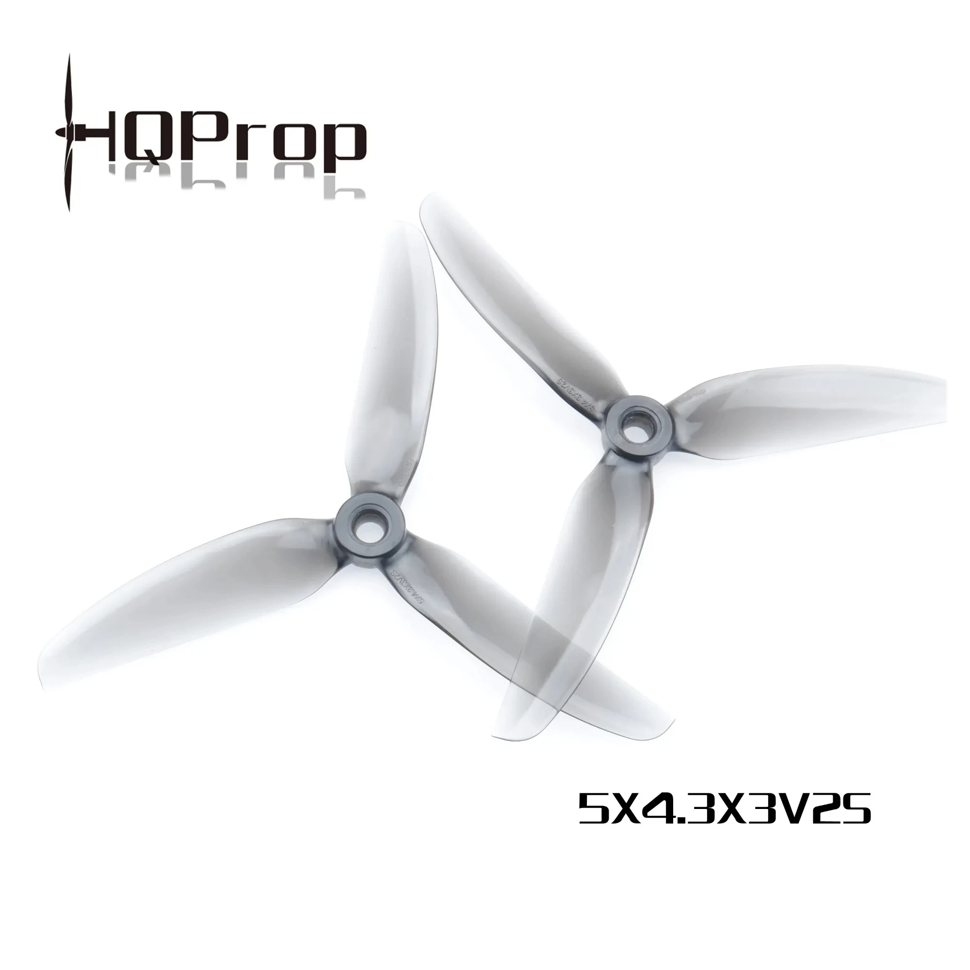 2Pairs HQPROP 5X4.3X3V2S Propeller 5043 V2 5inch FPV Prop