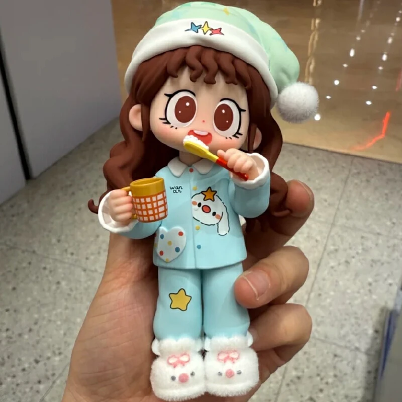 حقيقية في المخزون مايلاي اليومية مرات سلسلة صندوق أعمى Caixa Caja دمى سر الهدايا سطح المكتب زخرفة الكرتون نموذج عيد ميلاد اللعب #4