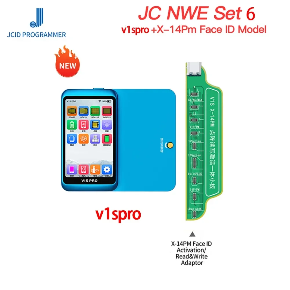 JC Non-enlèvement Face ID réparation FPC câble flexible pour IPhone X-13PM Face ID questions sans soudure Face ID DOT-budgétaire outils de fixation