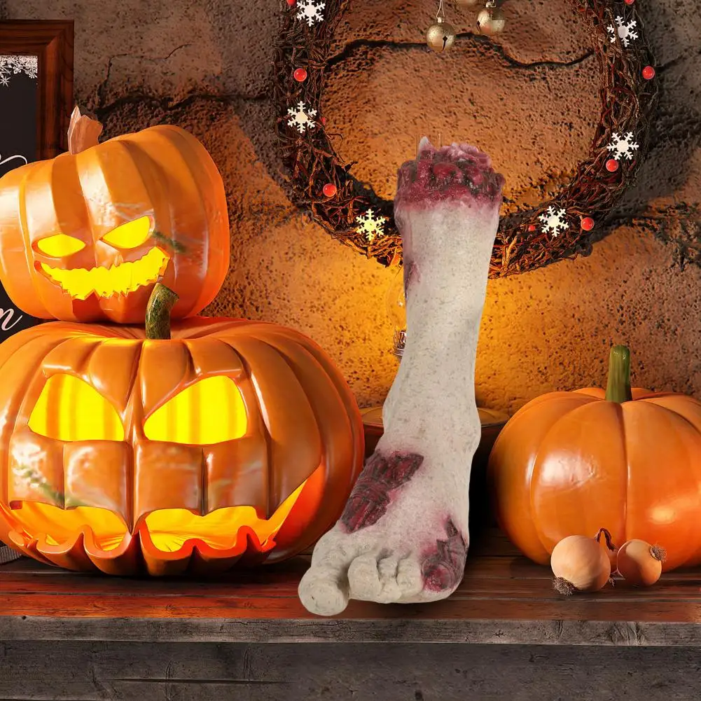 Durable Props for Haunted House Ultimate Sense of Reality Halloween Decor Realistic Severed Hand Foot Prop Set for Haunted House