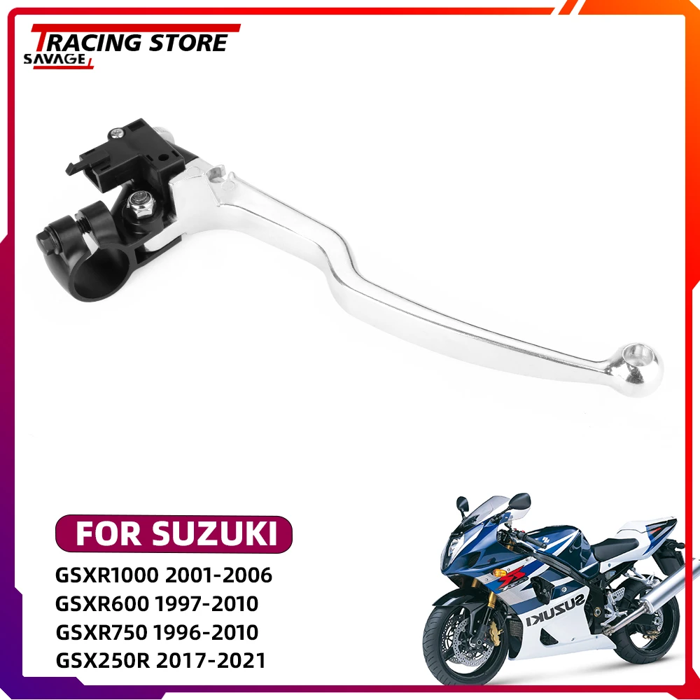 Kierownica uchwyt sprzęgła z dźwignią dla Suzuki GSXR1000 GSXR600 GSXR750 GSX250R TL1000S czujnik przełącznika GSXR 1000 750 600 250