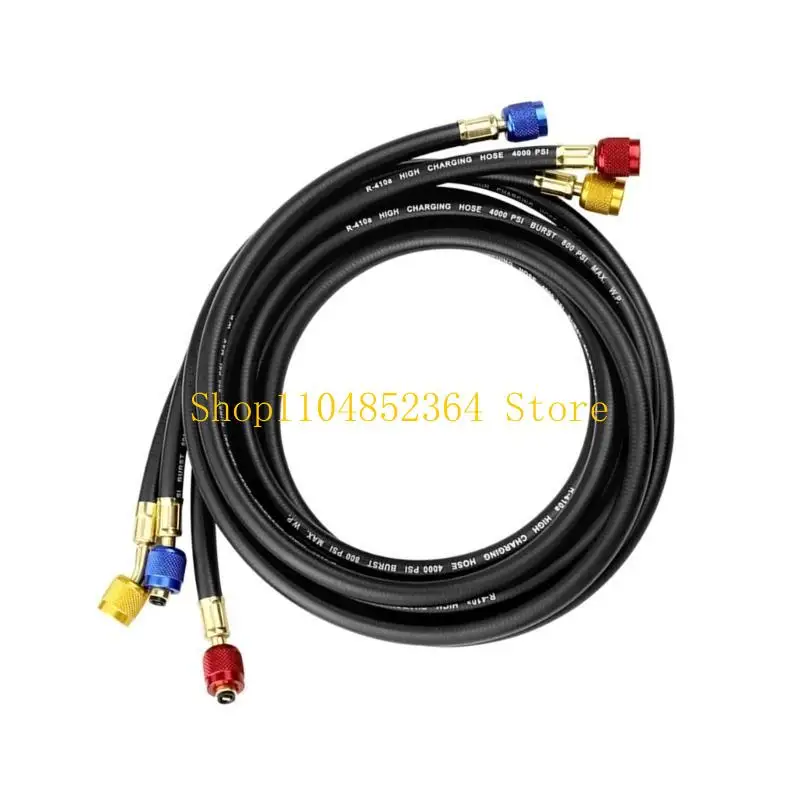 652F Refrigerants HVAC Manifolds Gauges Hose Charging Hoses with Valves for HVAC R22 R502 R1234YF