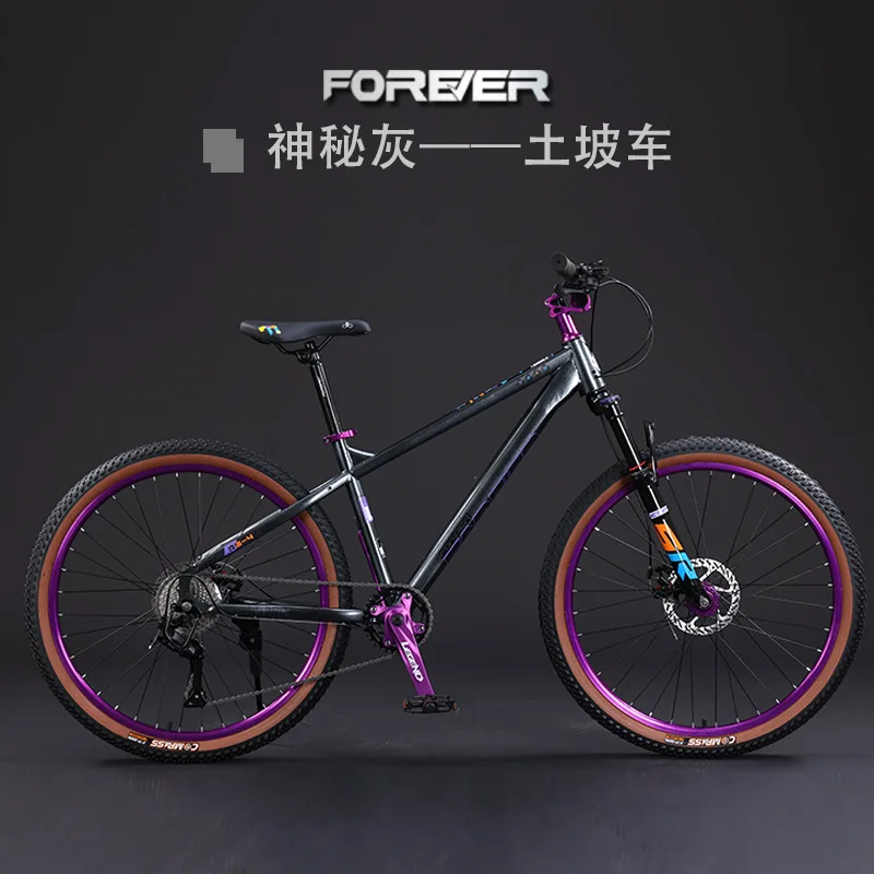 Mountain Bike Shock Absorber, Disc Brake Variable Speed, Off Road Bicycle for Adults Teens Outdoor Action Use