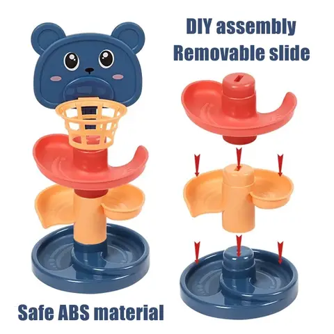 बेबी रोटेटिंग ट्रैक स्टैकिंग मोंटेसरी रोलिंग बॉल टॉवर खिलौने प्रारंभिक अभिभावक बाल शिक्षा इंटरैक्टिव बच्चों के खिलौने उपहार 8 best sales बच्चे के लिए खिलौना - №8