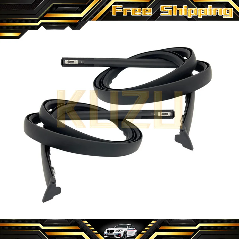 

Left Right Side 74316-TF0-003 74306-TF0-003 Black Roof Molding Trim Rubber For Honda Fit 2009 2010 2011 2012 2013 2014