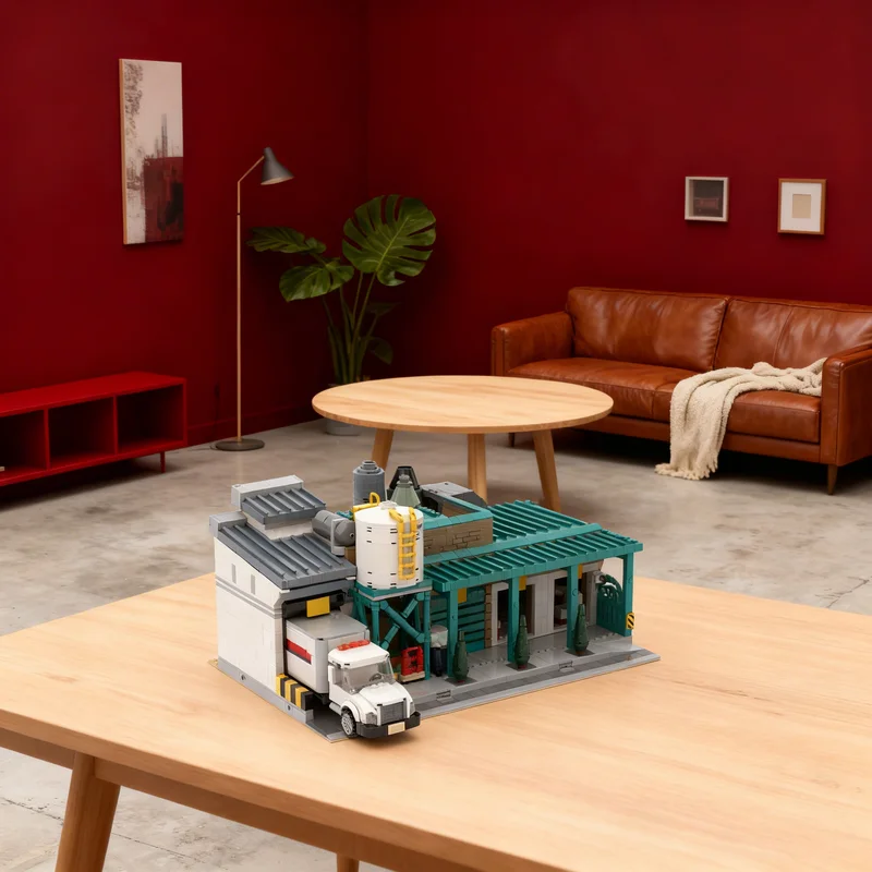 

3934pcs MOC Breaking Bad Modular Laundromat And Streetscape Model Building Blocks Creative Display Gift Collectible Decor Kids