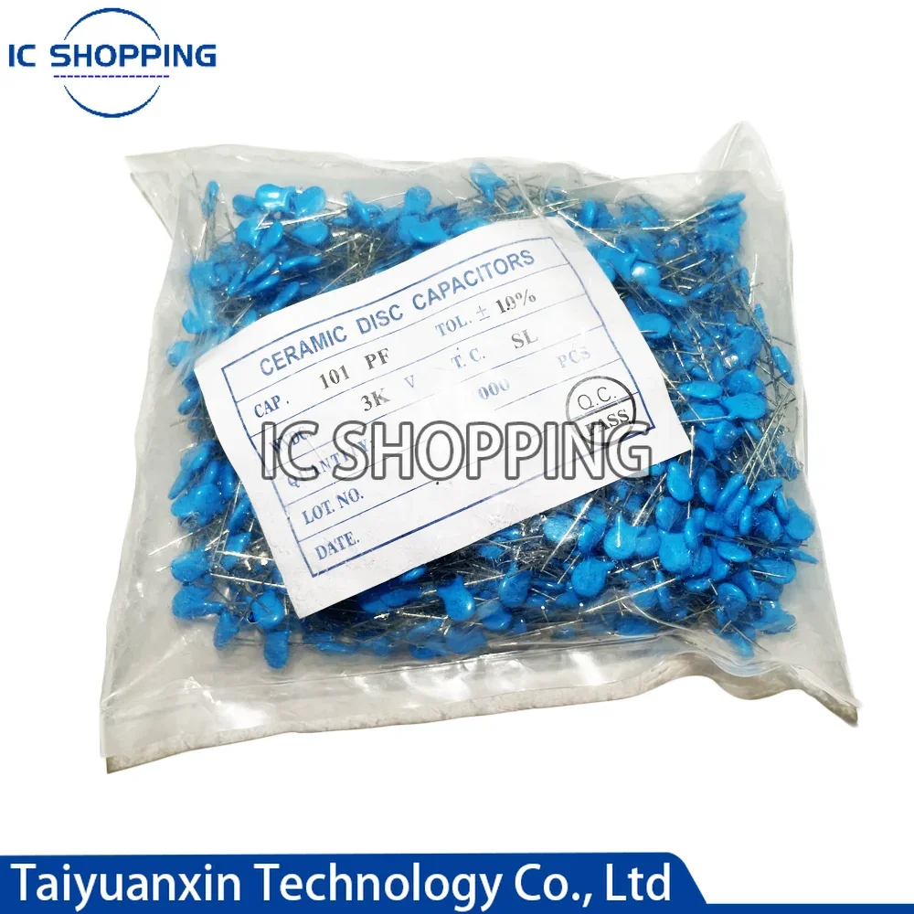 

1000pcs High voltage Ceramic Capacitor 3KV 5PF 10PF 15PF 20PF 22PF 27PF 30PF 47PF 56PF 100PF 220PF 1NF 2.2NF 3.3NF 4.7NF 10NF