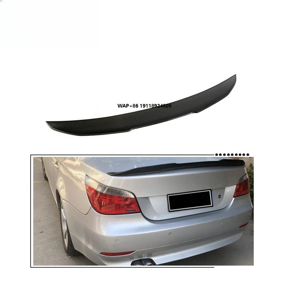 

Carbon Fiber Rear Trunk Spoiler Wing for B-MW 5 Series E60 2004-2009