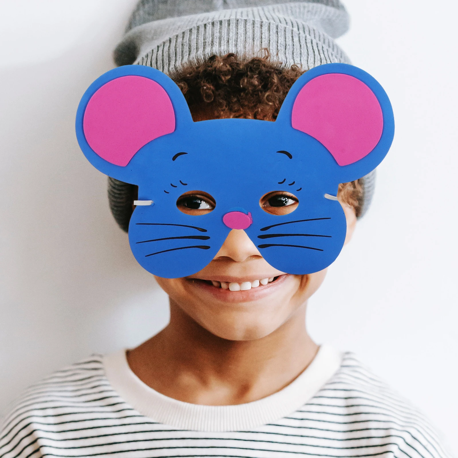 

12pcs Animal Masks Soft Cartoon Design Kids Adult Cosplay Birthday Party Favor Unique Stylish Vivid Colors Fun Surprise