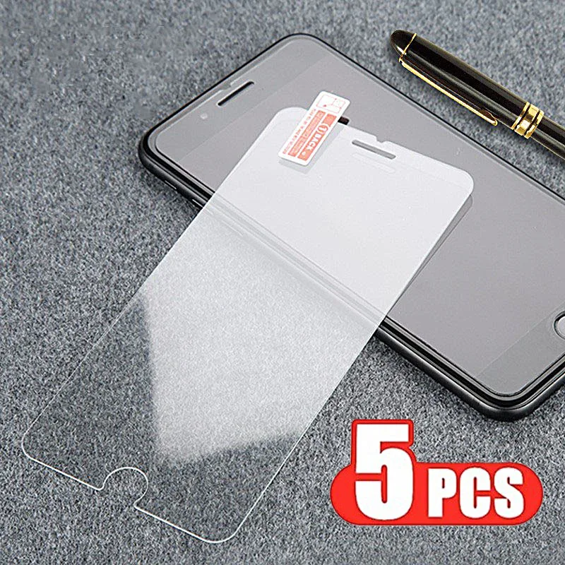 5Pcs Tempered Glass…