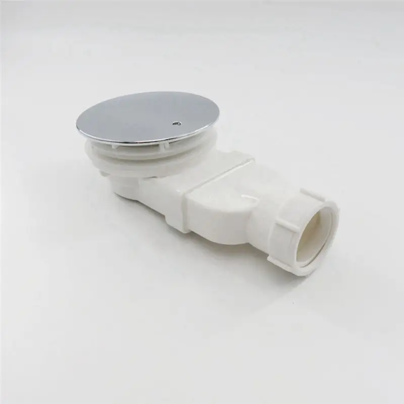 BMBY-Durableshower Drain Trap Replacement, Bathroom Waste Drain Siphon, Shower Base Drain Tray For Efficient Water Flow